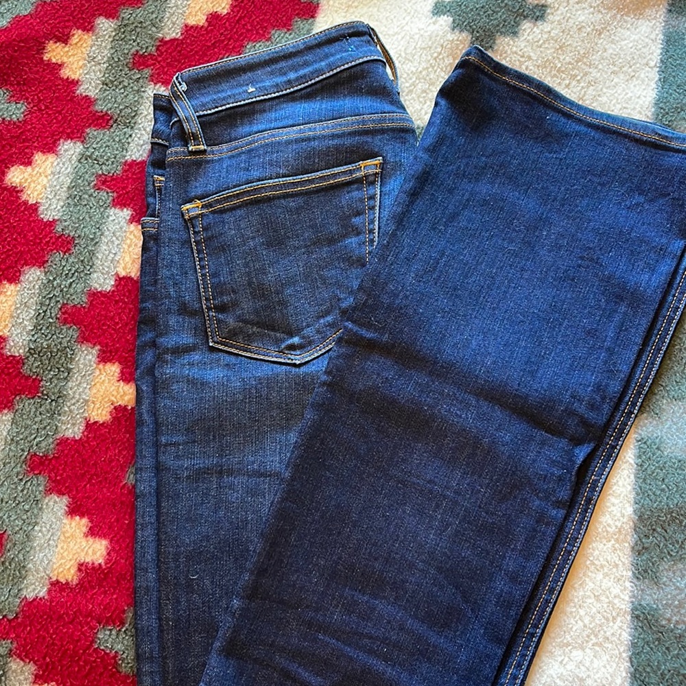 One denim boot cut